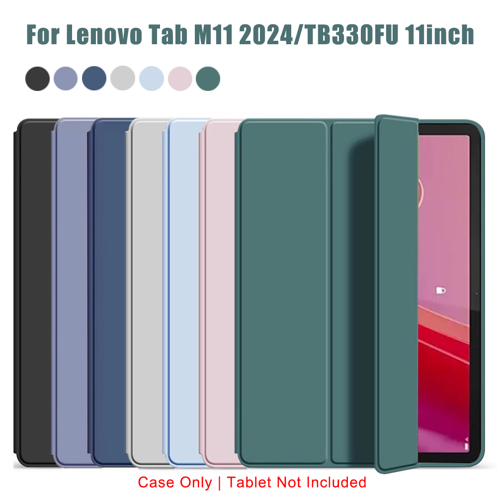 Lenovo Tablet M11 Accessories - Drievoudig opvouwbare flipcase voor Lenovo Tab