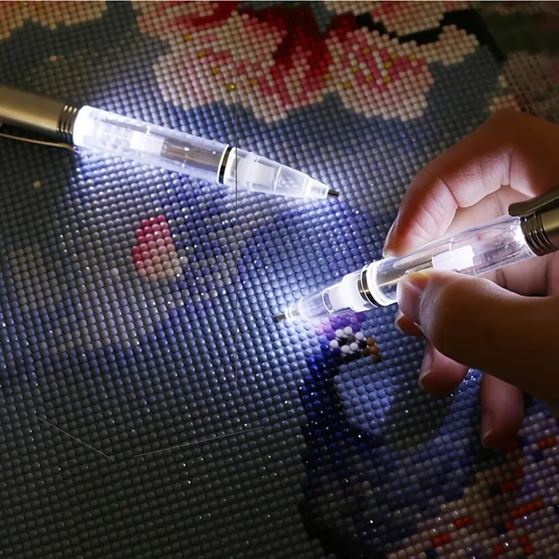 Tablet Accessories Aesthetic - LED-licht Diamantschilderpen 1 st. Verlichtingsboorpen voor