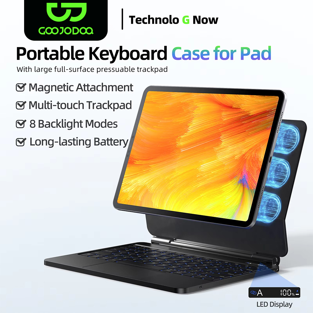 Tablet Accessories Choice Store - Magisch toetsenbord voor iPad Air 2025