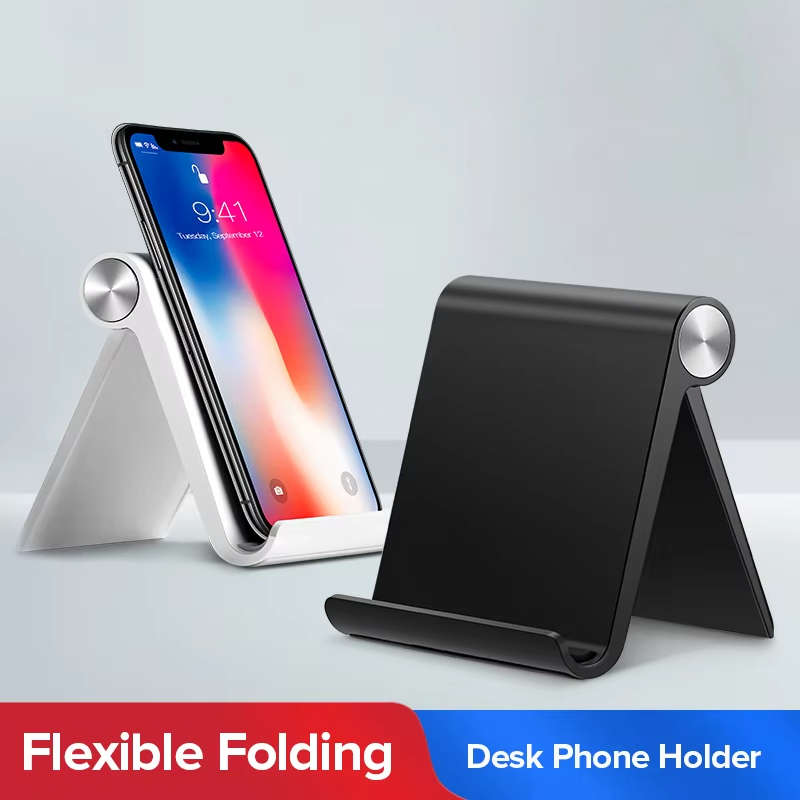 Tablet Stand Adjustable - Universele opvouwbare bureautelefoonhouder, draagbare verstelbare desktop