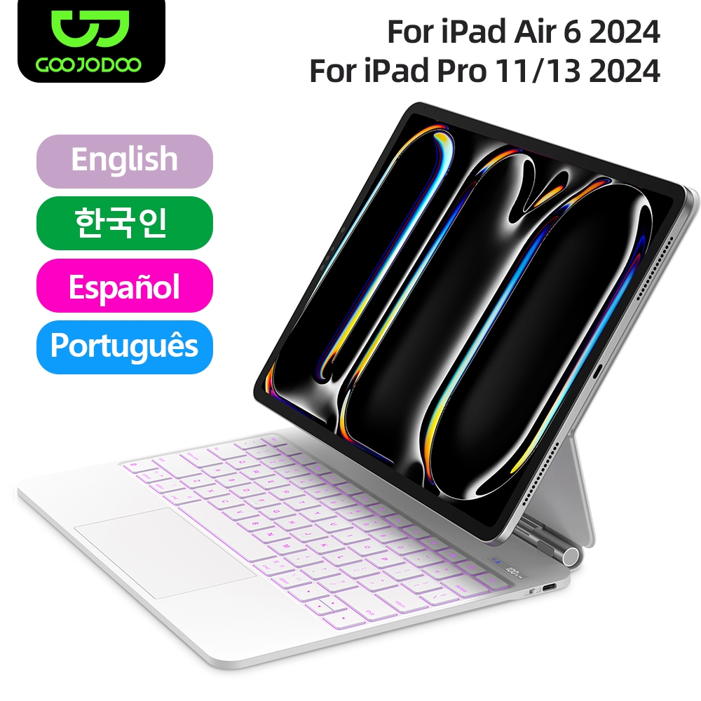 Tablet Accessories Choice Store - Magisch toetsenbord voor iPad Pro 13