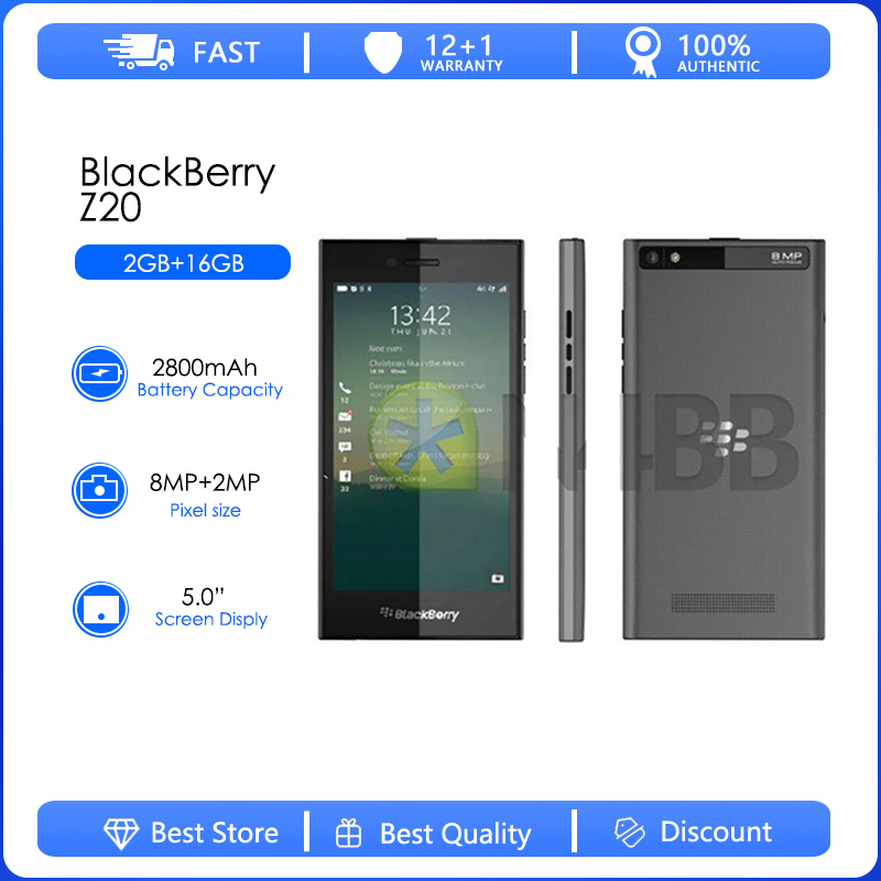 Mobile & Tablet Accessories - Blackberry Leap Z20 Refurbished-Originele Dual Core