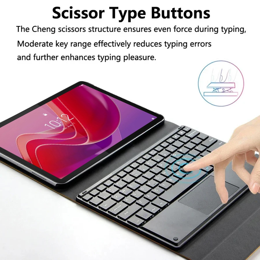 Lenovo Tablet M11 Accessories - Toetsenbordhoes voor Lenovo Tab P11 2e