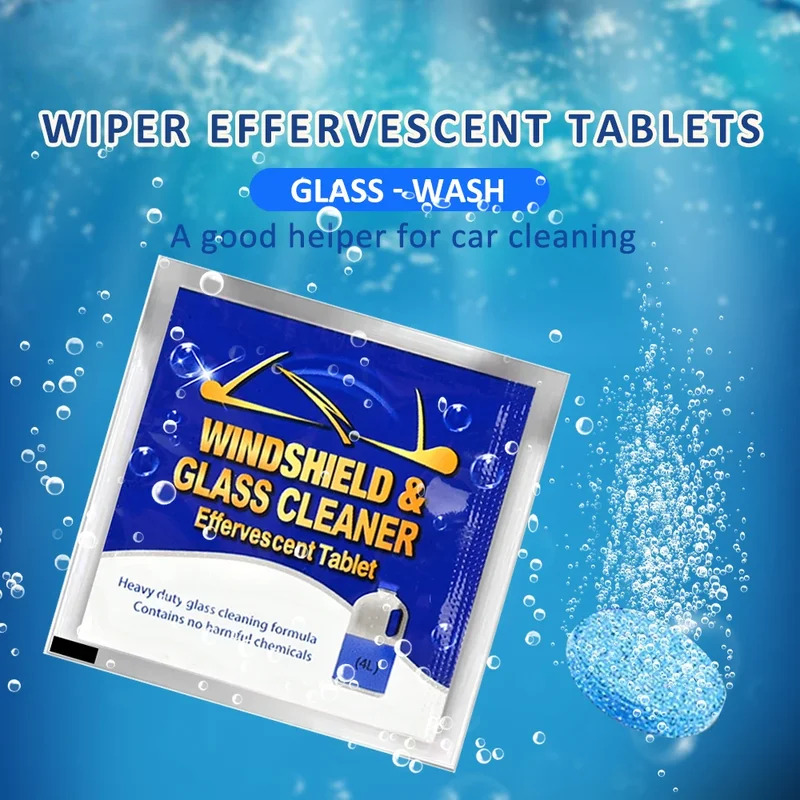 Tablet Accessories For Car - 10/20/30/40/50/100 Stuks Auto Voorruit Solid Cleaner
