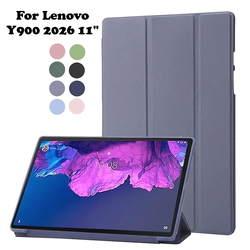 Lenovo Tablet M11 Accessories - Nieuwe Skin Feel TriFold Stand Case