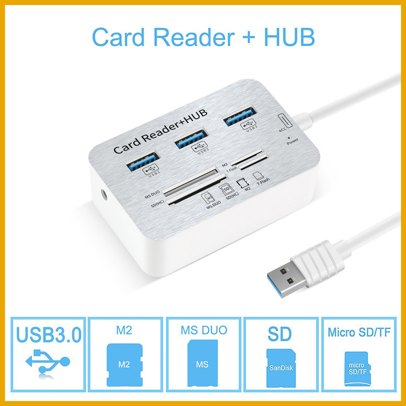 7-in-1 3-poorts USB TYPE C 3.0 - Usb Hub Type C recensie en prijs