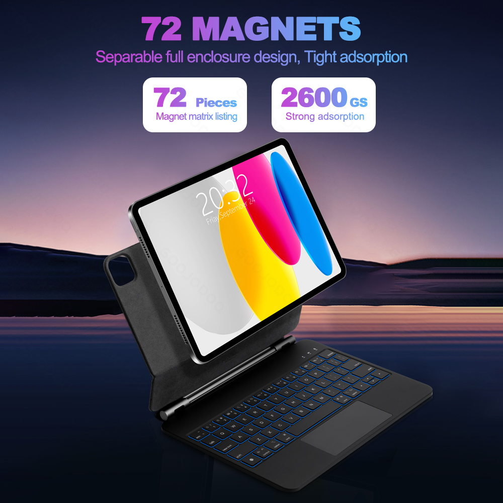 GOOJODOQ Magic Keyboard voor i - Tablet Accessories Choice Store recensie en prijs