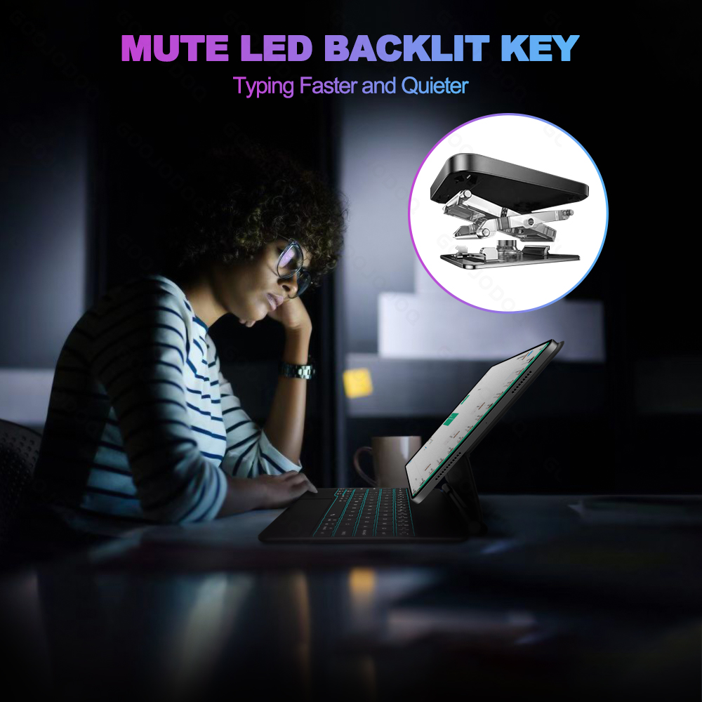 GOOJODOQ Magic Keyboard voor i - Tablet Accessories Choice Store recensie en prijs