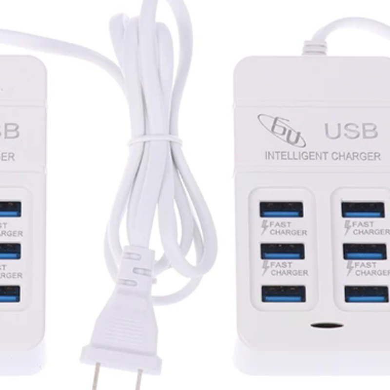 1 PC US Plug 6 Poorten Multipo - Usb Hub Type C recensie en prijs