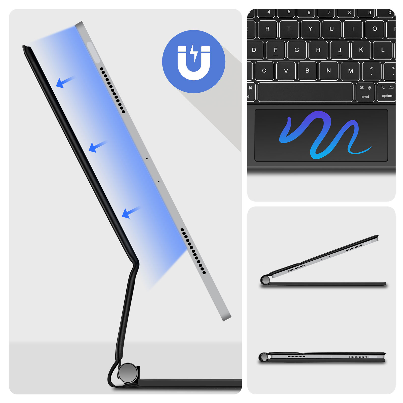 GOOJODOQ Magic Toetsenbord voo - Tablet Accessories Choice Store recensie en prijs