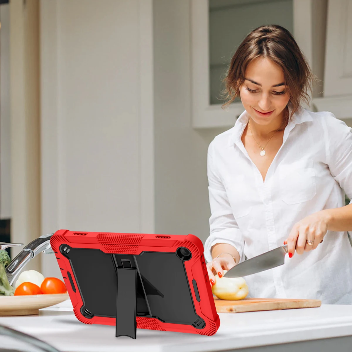Armor Stand Case Voor Lenovo T - Lenovo Tablet M11 Accessories recensie en prijs