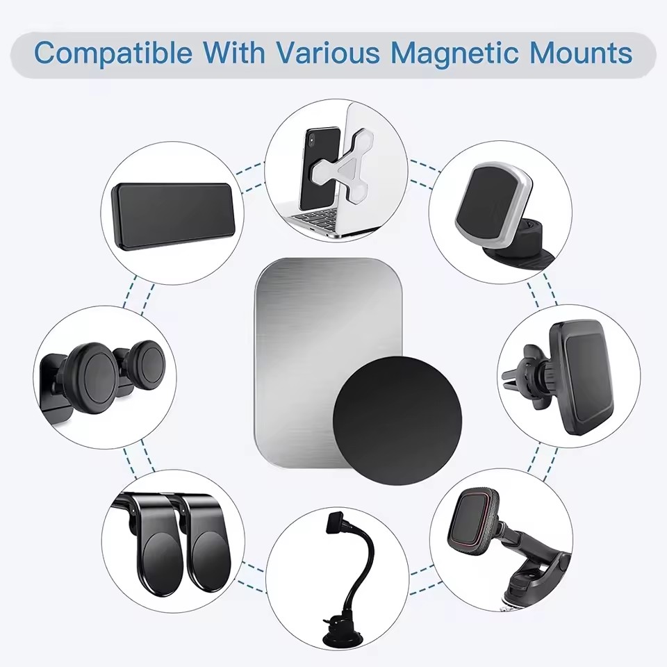 Dunne magnetische metalen plaa - Tablet Accessories For Car recensie en prijs