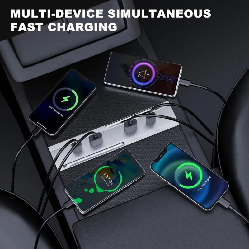 Center Console Autoadapter Mul - Usb Hub Type C recensie en prijs