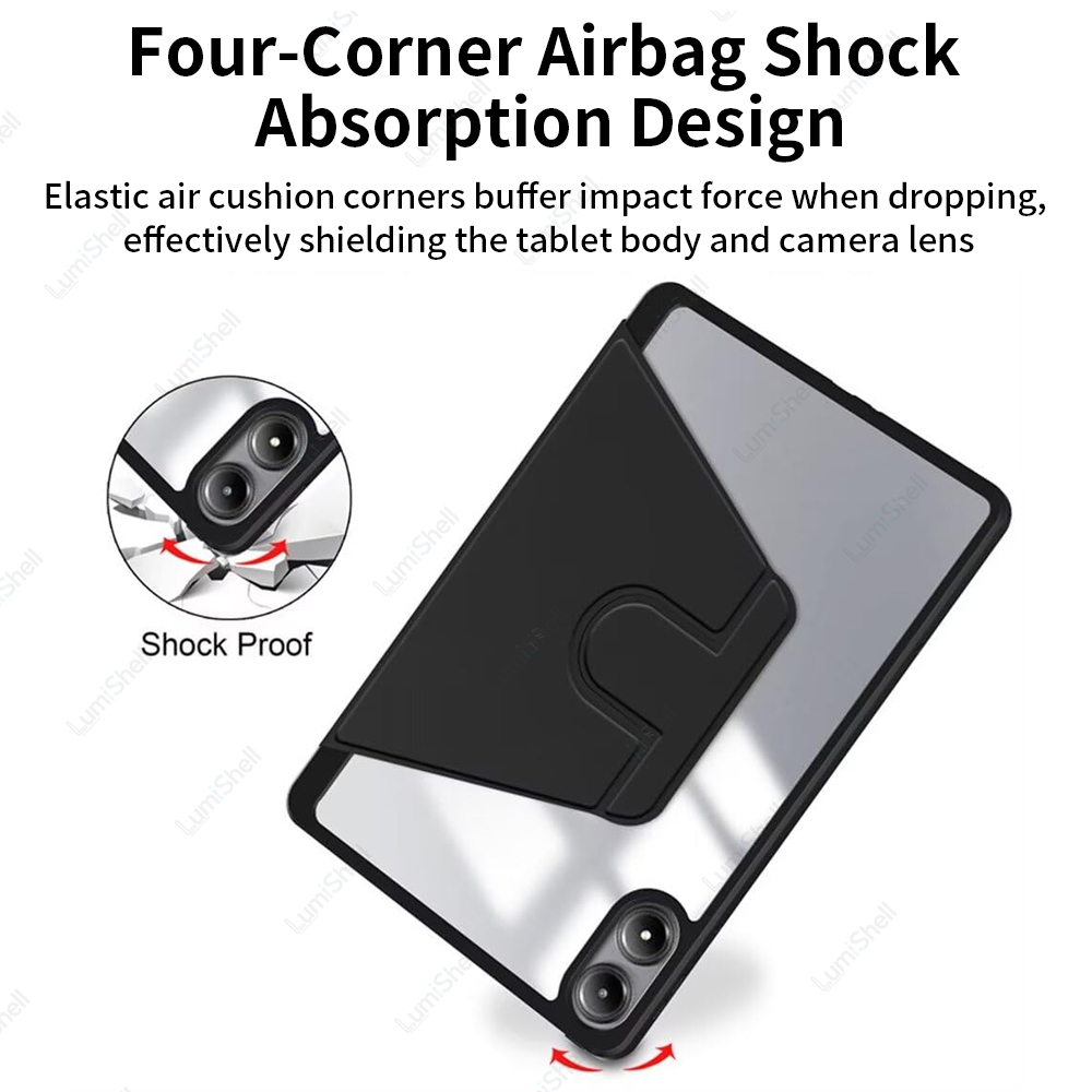360 graden draaibare hoes voor - Poco Tablet Accessories recensie en prijs