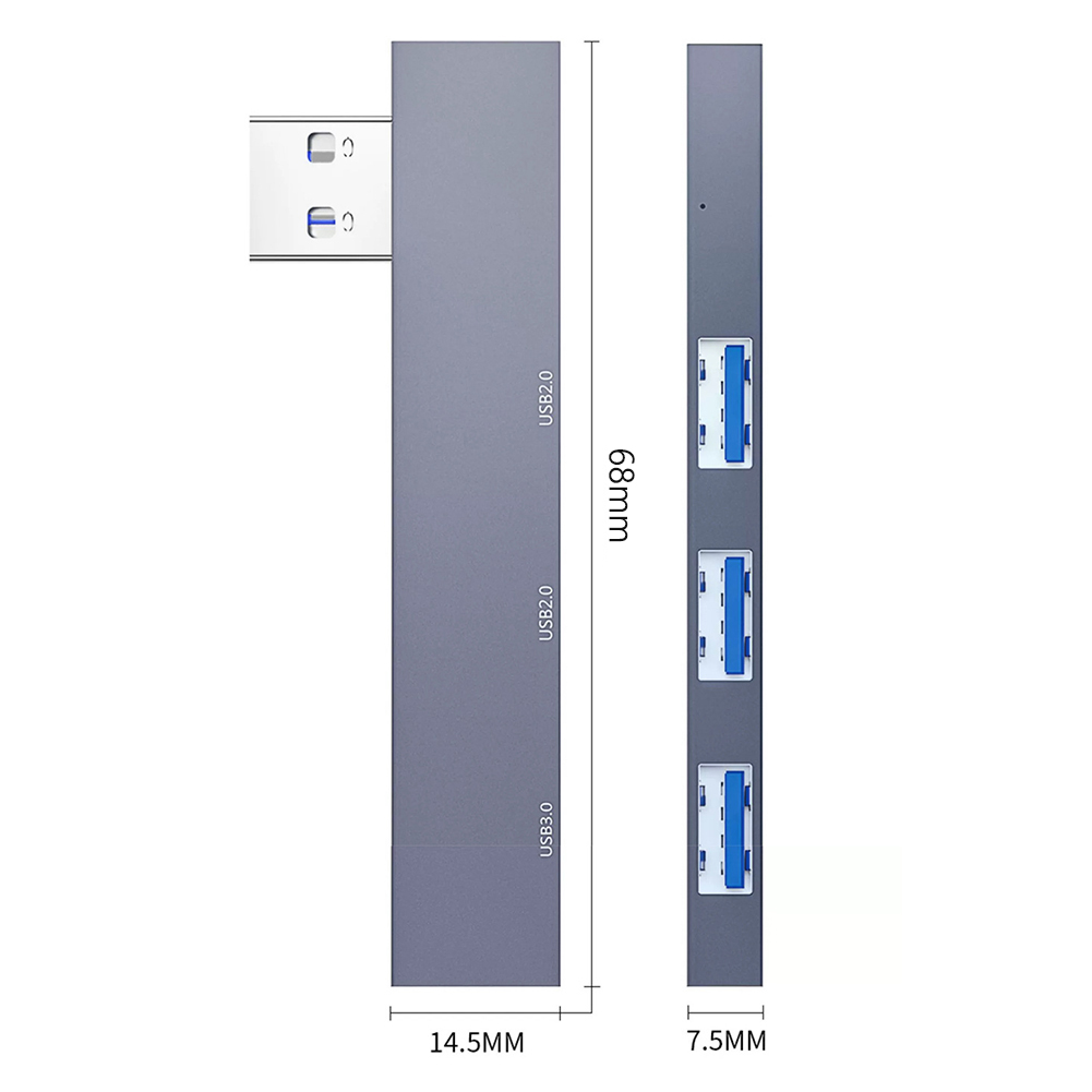 3-in-1 USB-dockingstation OTG  - Usb Hub Type C recensie en prijs