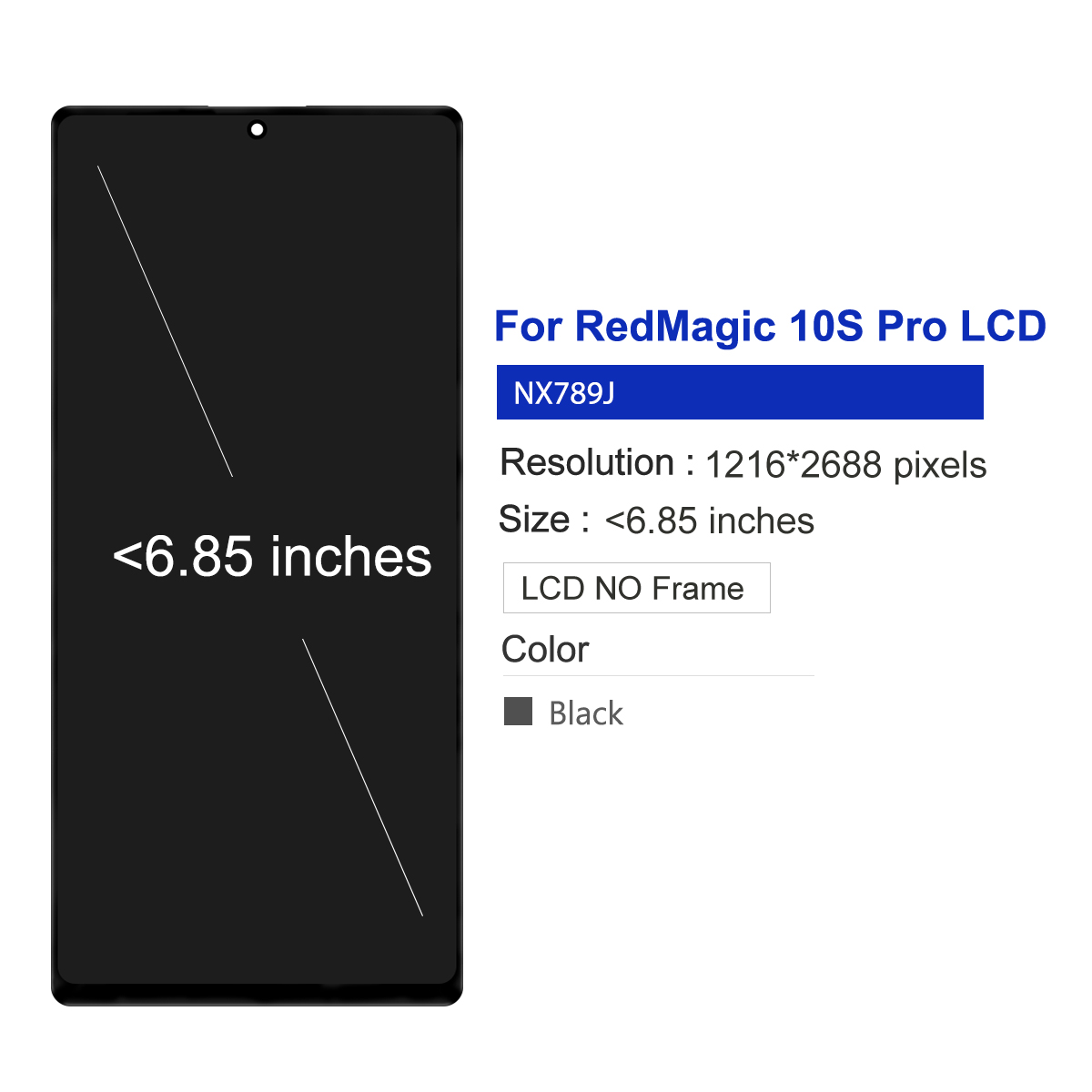 Scherm voor ZTE nubia Z70 Ultr - Redmagic Tablet Accessories recensie en prijs