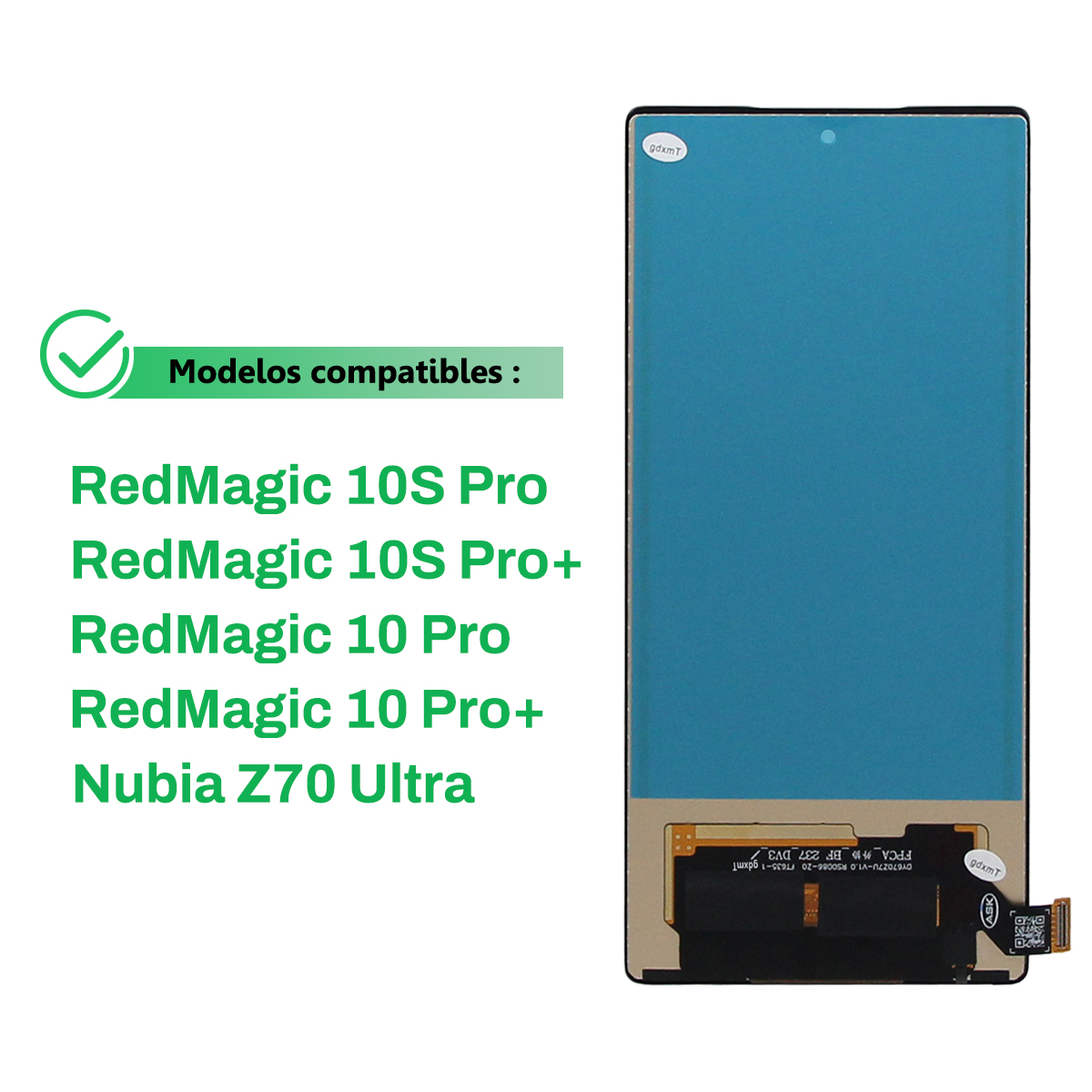 Scherm voor ZTE nubia Z70 Ultr - Redmagic Tablet Accessories recensie en prijs